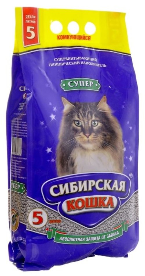 Наполнитель Сибирская Кошка Комкующийся 20 Кг Купить